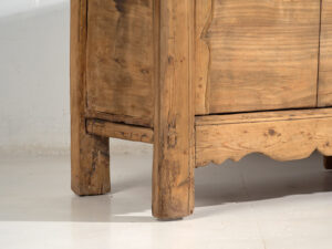 Antique Chinese sideboard with four doors (c.1900) #12