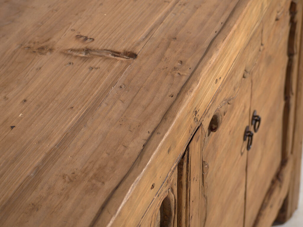 Antique Chinese sideboard with four doors (c.1900) #12