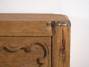 Antique Chinese sideboard with four doors (c.1900) #12