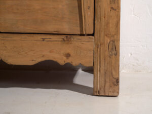 Antique Chinese sideboard with four doors (c.1900) #12