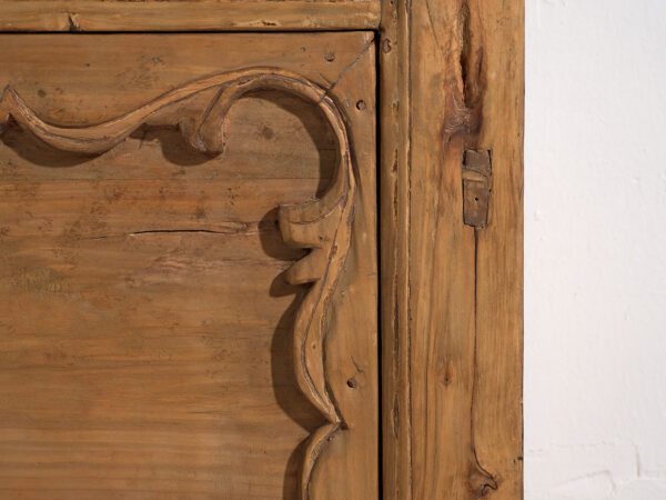 Antique Chinese sideboard with four doors (c.1900) #12