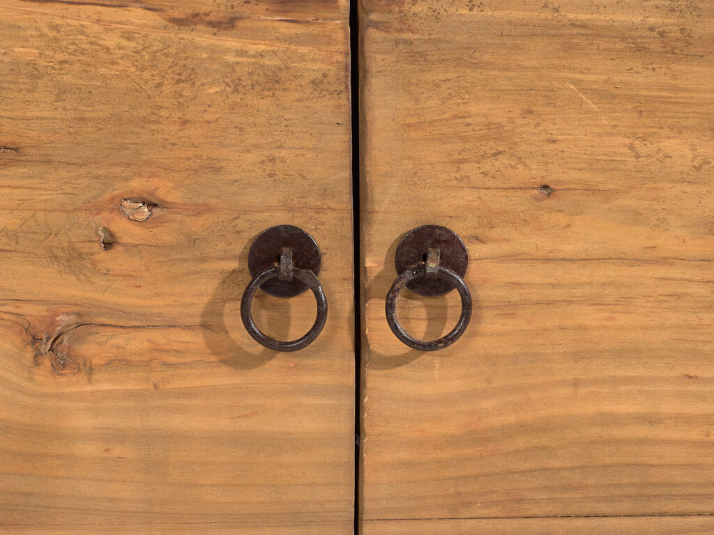 Antique Chinese sideboard with four doors (c.1900) #12