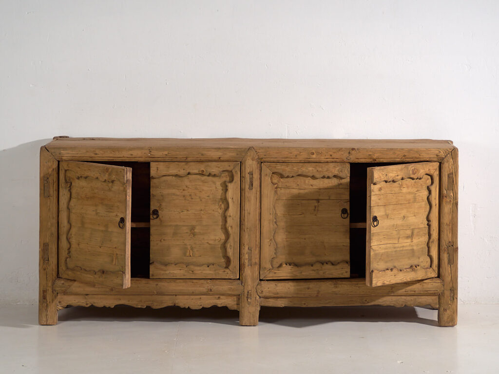 Large antique primitive style sideboard (c.1900) #15