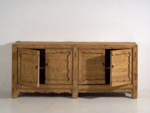 Large antique primitive style sideboard (c.1900) #15