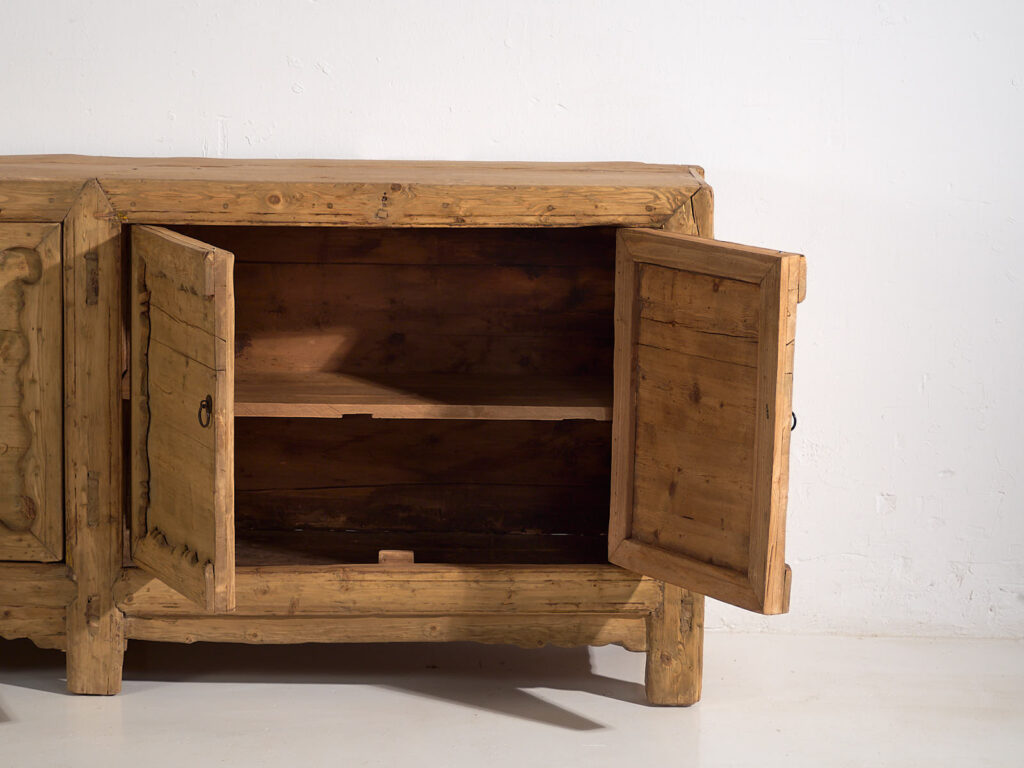 Large antique primitive style sideboard (c.1900) #15