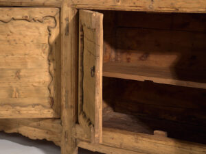 Large antique primitive style sideboard (c.1900) #15