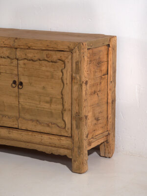 Large antique primitive style sideboard (c.1900) #15