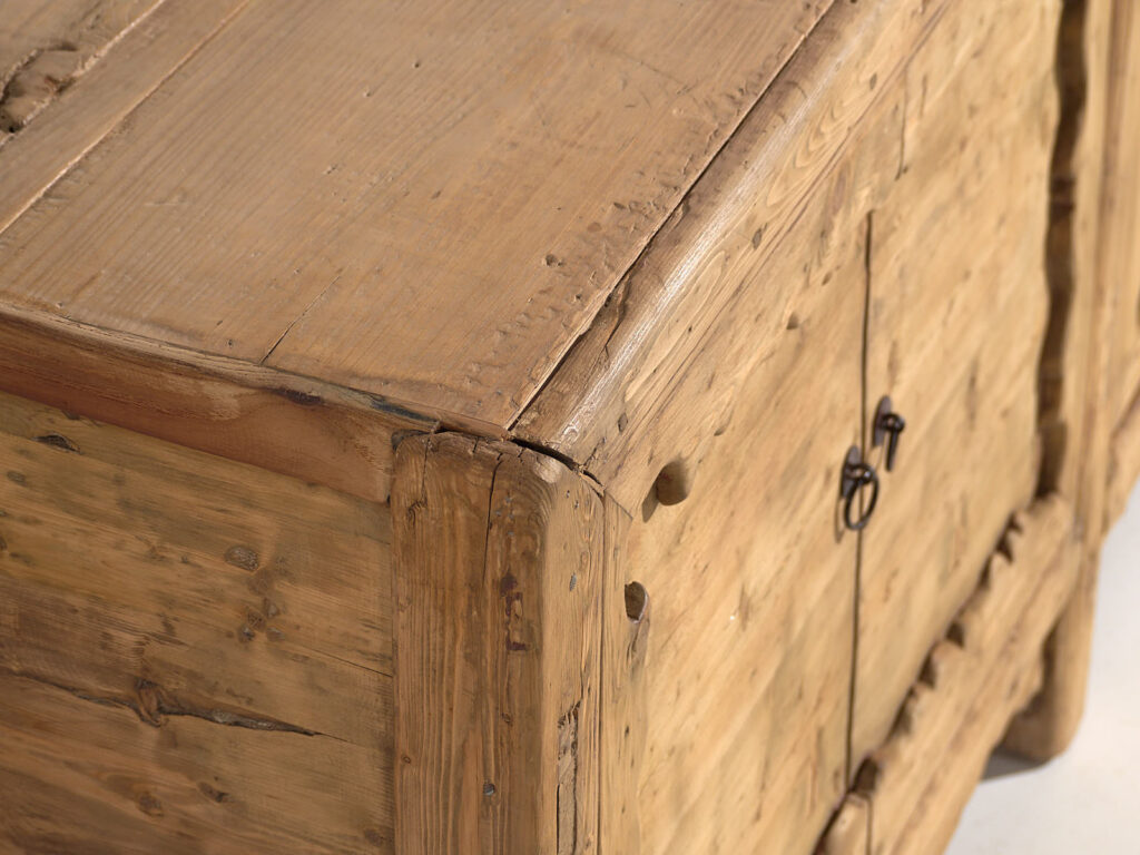 Large antique primitive style sideboard (c.1900) #15