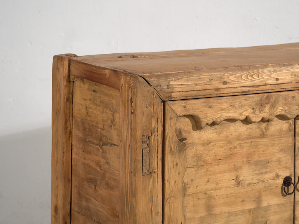 Large antique primitive style sideboard (c.1900) #15