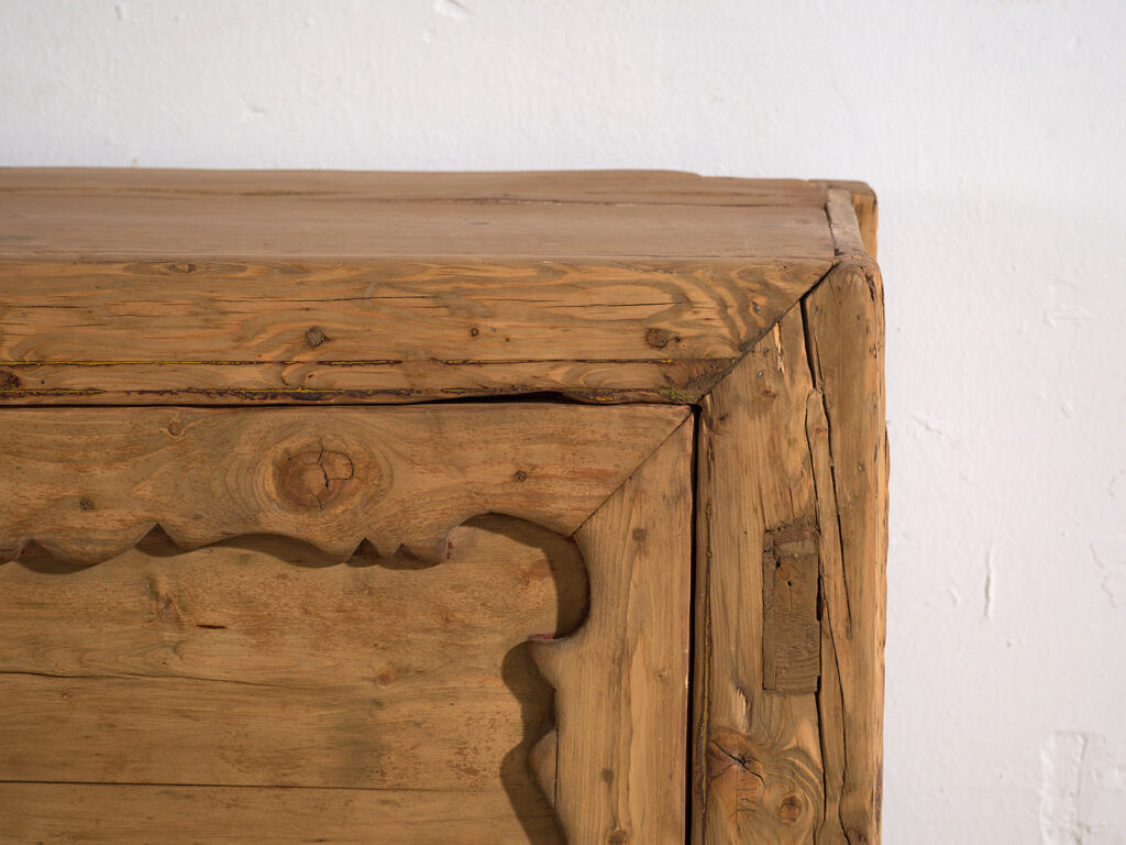 Large antique primitive style sideboard (c.1900) #15