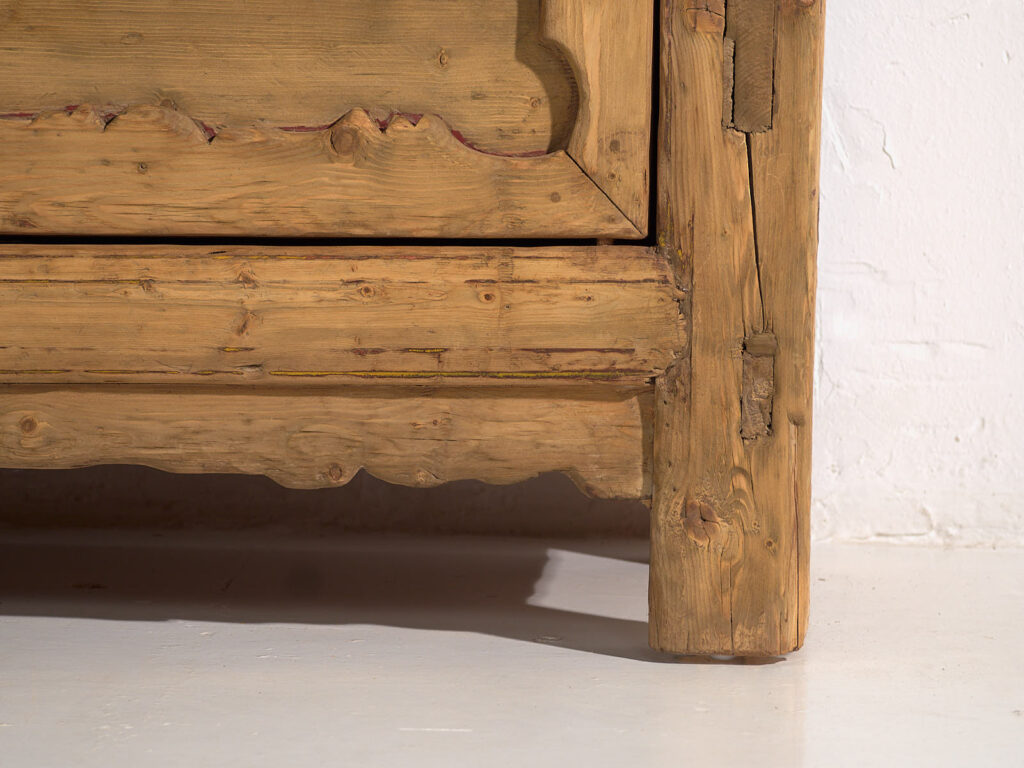 Large antique primitive style sideboard (c.1900) #15