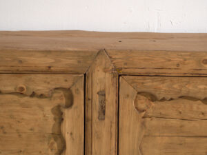Large antique primitive style sideboard (c.1900) #15