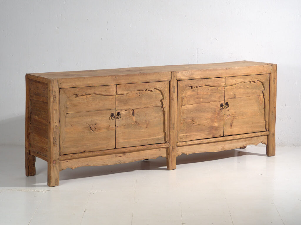 Ancien buffet double de style primitif (c.1900) #16