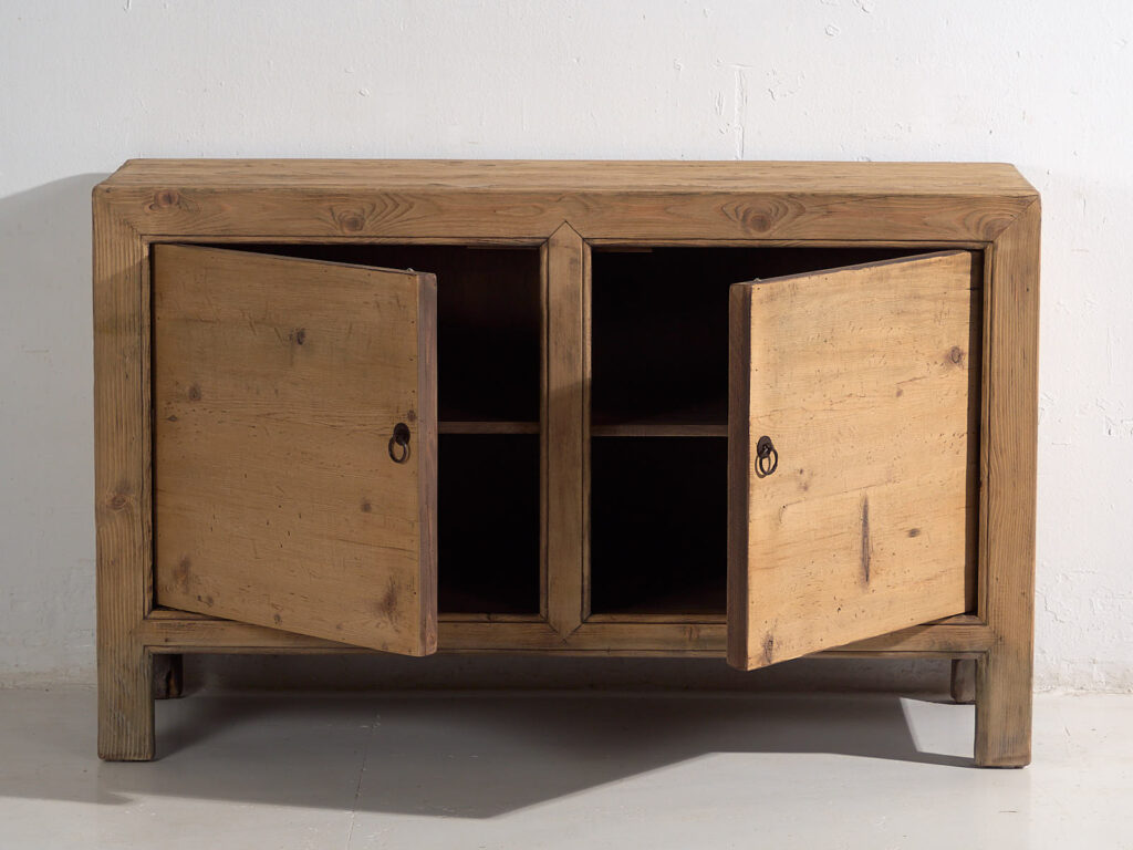 Antiguo aparador de madera maciza (c.1900) #18