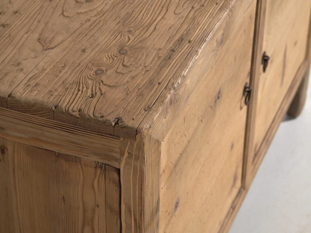 Antiguo aparador de madera maciza (c.1900) #18