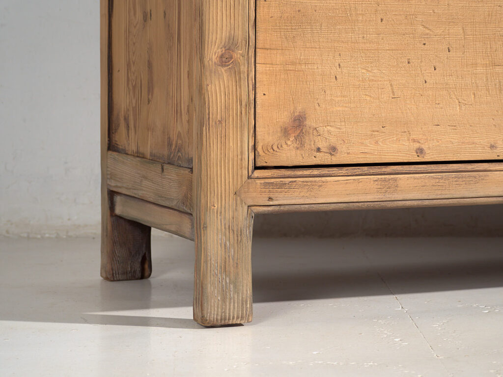 Antiguo aparador de madera maciza (c.1900) #18