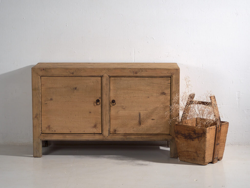 Antiguo aparador de madera maciza (c.1900) #18