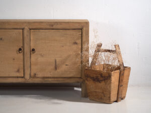 Antiguo aparador de madera maciza (c.1900) #18