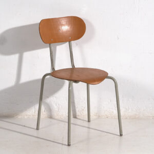Silla escolar estilo Mid-Century (c.1950)