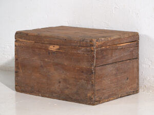 Pequeño estuche antiguo de madera (c.1920) #2