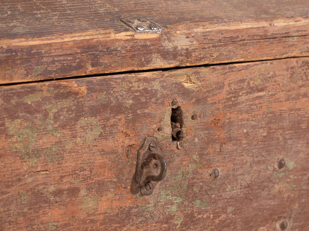 Cofre pequeño antiguo (c.1910) #22