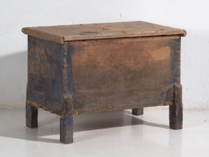 Antique hand painted wedding chest (Year 1846) #37