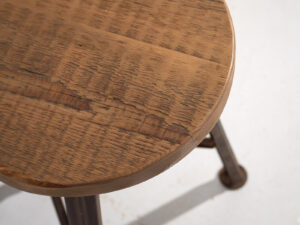 Taburete redondo industrial (c.1950) #8