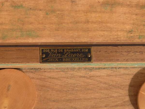 Estuche antiguo Van Laere para juegos de mesa (c.1920) #51