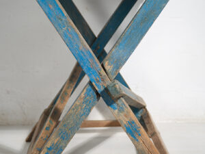 Mesa azul antigua de estilo provenzal francés (c.1920) #54