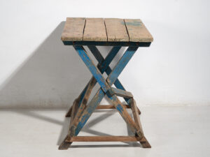 Mesa azul antigua de estilo provenzal francés (c.1920) #54