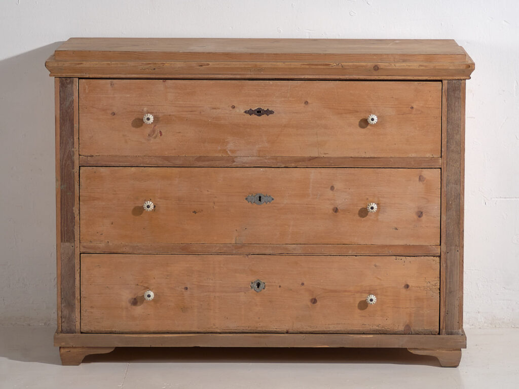 Antigua cómoda de madera maciza (c.1920) #61