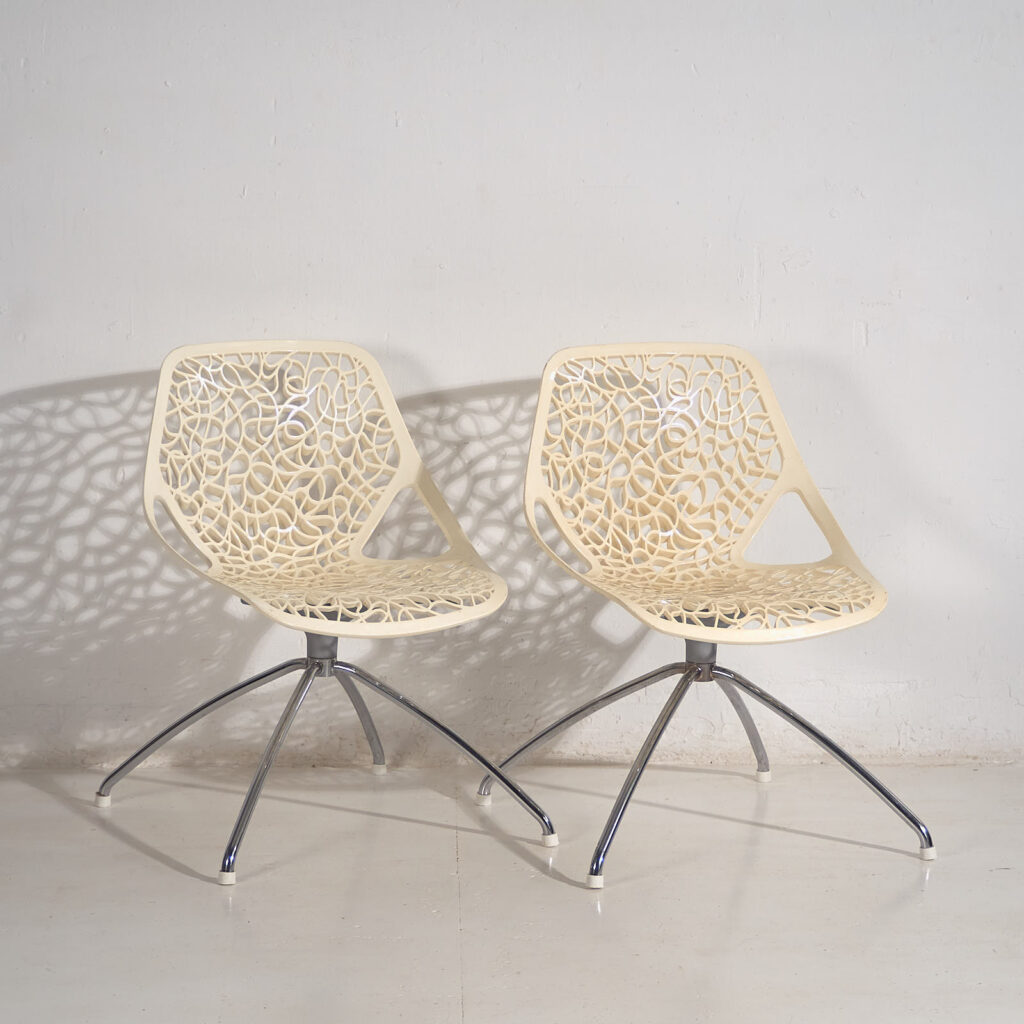 Sillas modernas Caprice de Marcello Ziliani (c.2008). Conjunto de 6 piezas