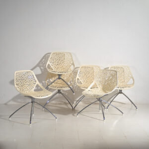 Sillas modernas Caprice de Marcello Ziliani (c.2008). Conjunto de 6 piezas