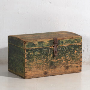 Cofre verde antiguo (c.1920) #70