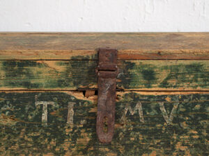 Cofre verde antiguo (c.1920) #70