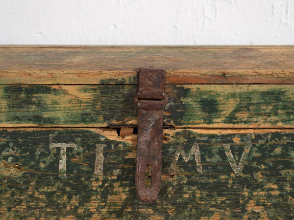 Cofre verde antiguo (c.1920) #70