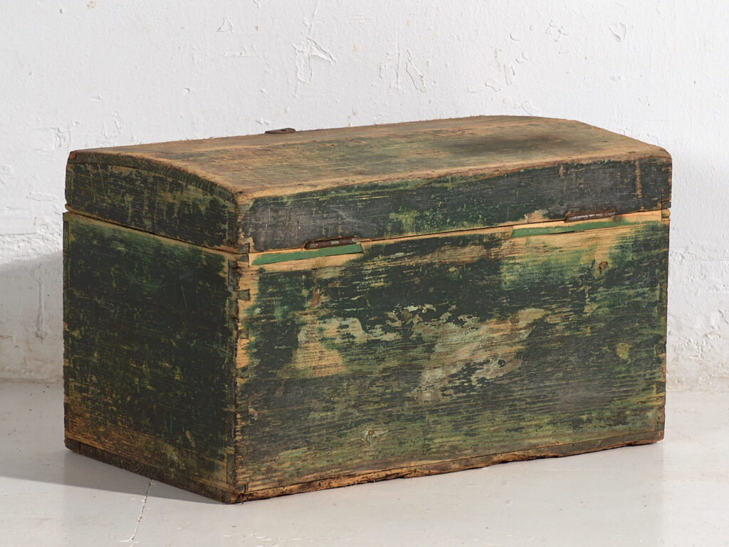 Cofre verde antiguo (c.1920) #70