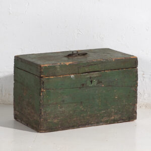 Antique green chest (c.1920) #74