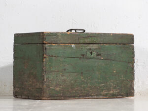 Antique green chest (c.1920) #74