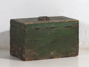 Antique green chest (c.1920) #74