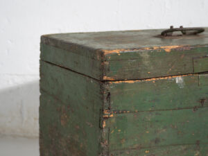 Antique green chest (c.1920) #74