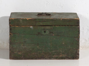 Antique green chest (c.1920) #74