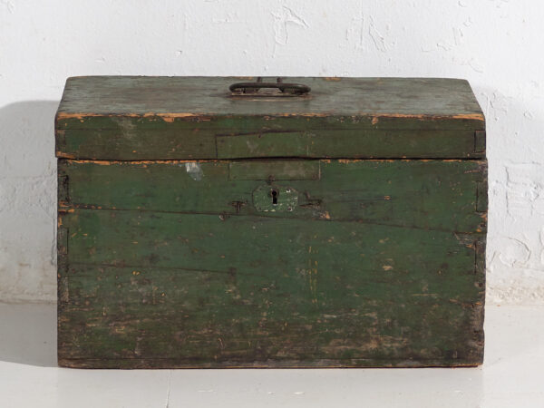 Cofre verde antiguo (c.1920) #74