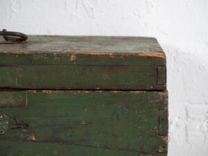 Antique green chest (c.1920) #74