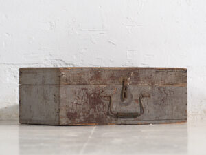 Estuche antiguo con pátina de color gris (c.1920) #76