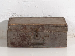 Estuche antiguo con pátina de color gris (c.1920) #76