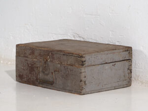 Estuche antiguo con pátina de color gris (c.1920) #76