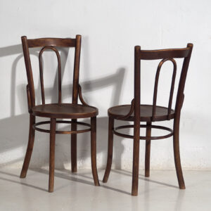 Sillas Thonet estilo vintage (c.1950). Conjunto de 2 piezas #12