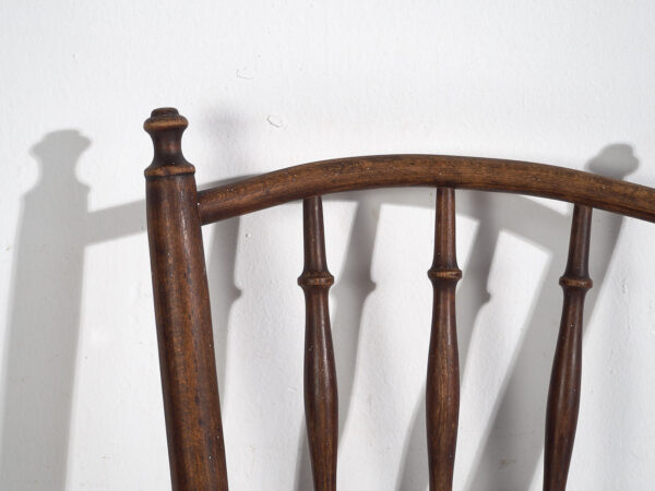 Antique Thonet bentwood chairs (c.1920). Set of 4 pieces #14