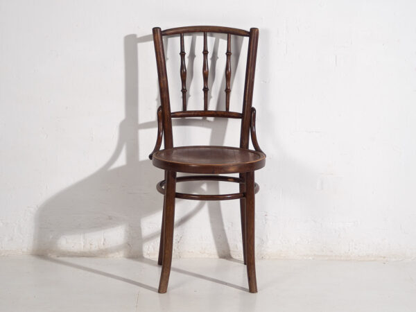 Sillas Thonet antiguas de colores (c.1920). Conjunto de 4 piezas #2